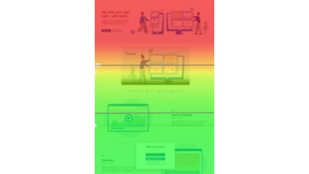 ヒートマップ「アテンション分析」